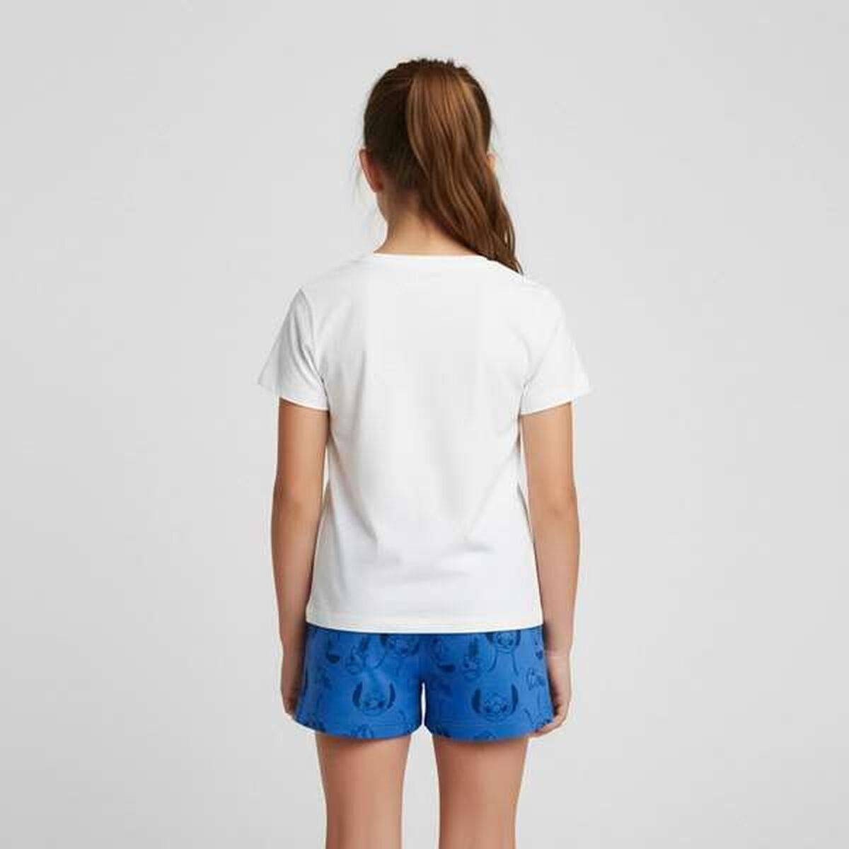 Pijama Infantil Stitch Blanco
