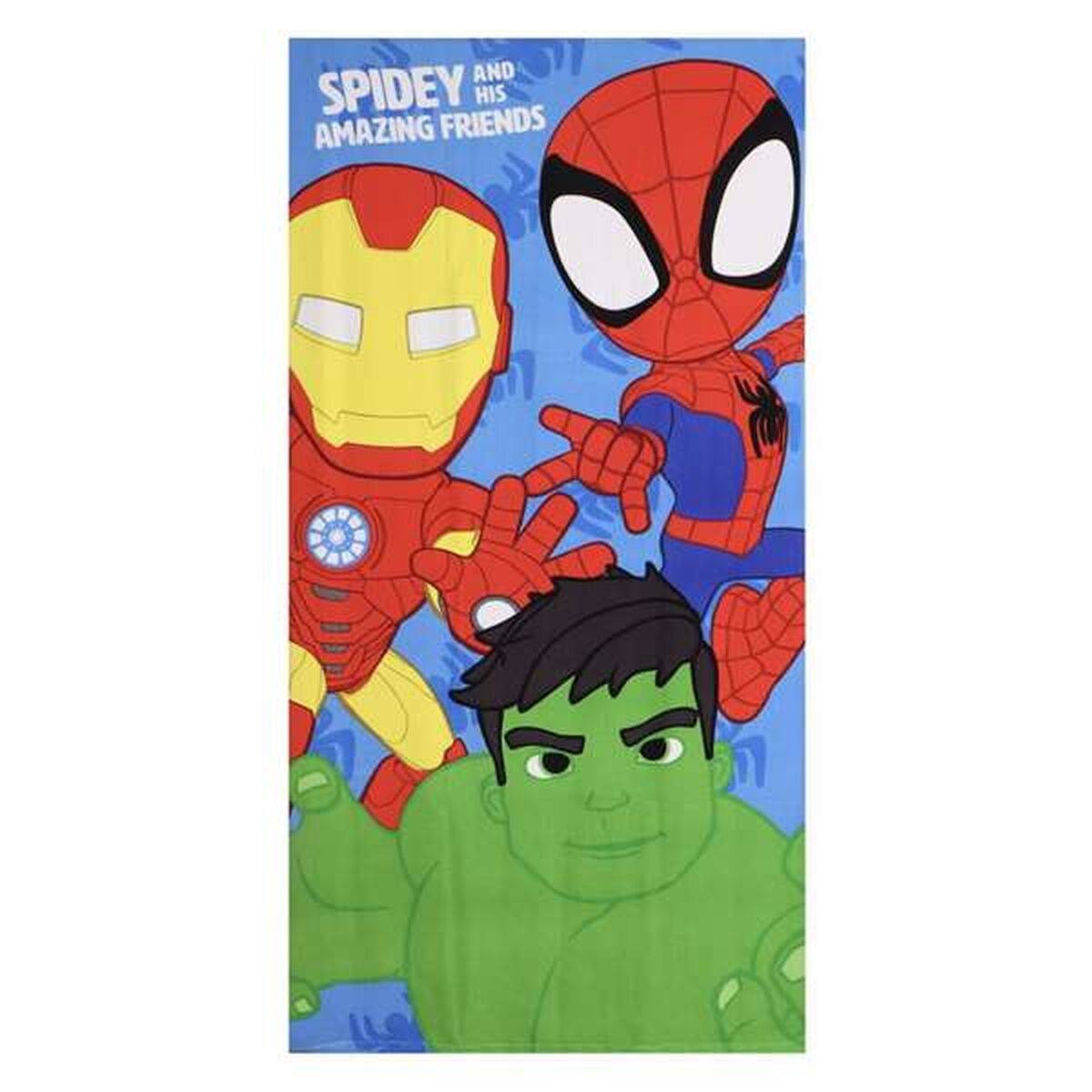 Toalla de Playa Spidey Azul 70 x 140 cm