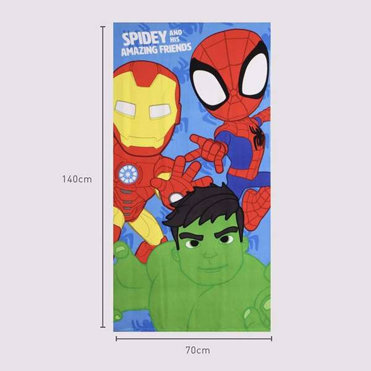 Toalla de Playa Spidey Azul 70 x 140 cm