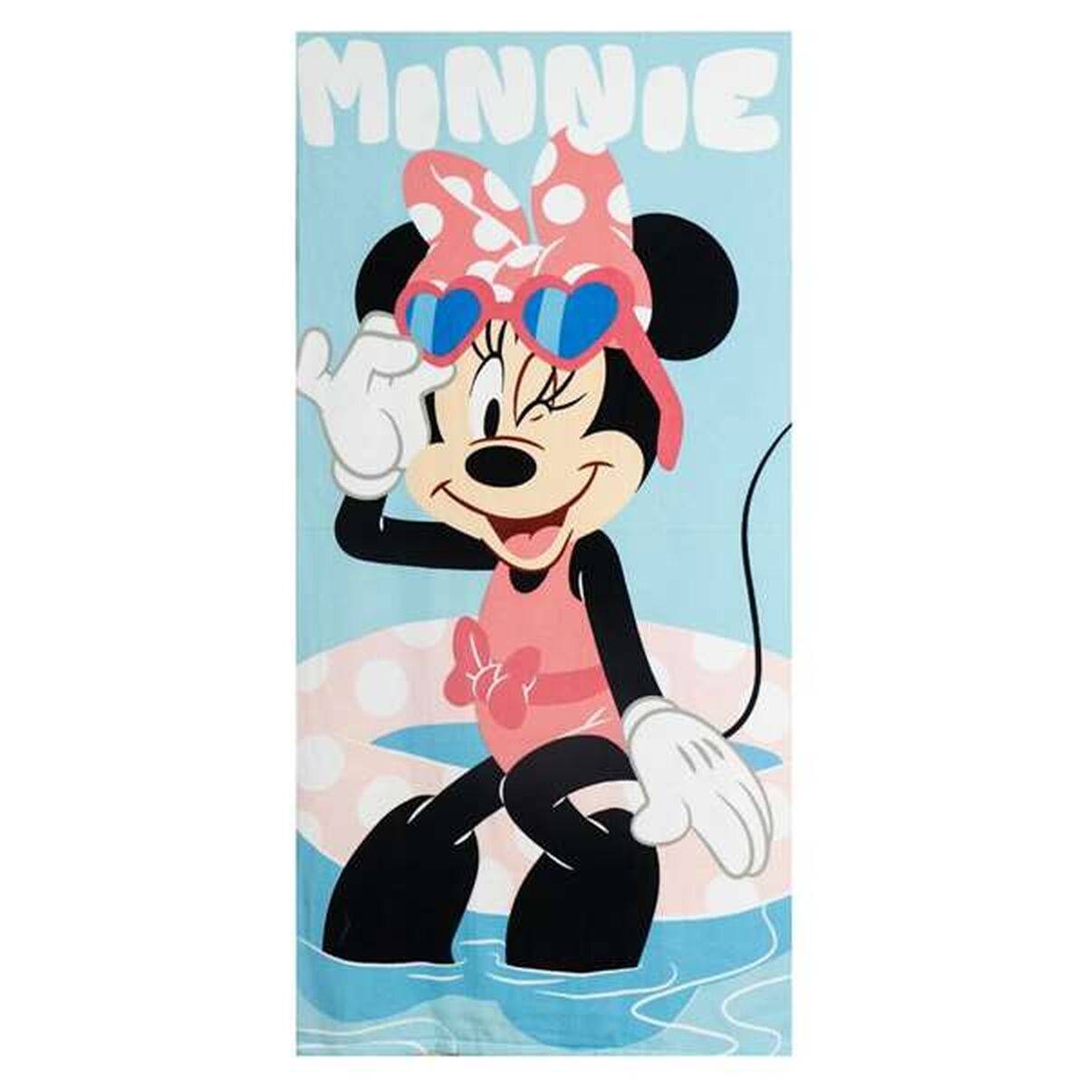 Toalla de Playa Minnie Mouse Azul