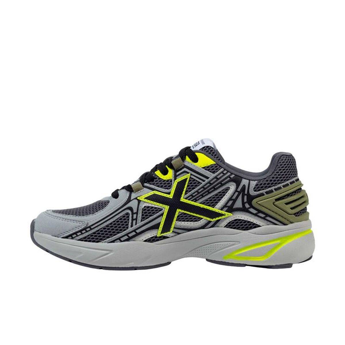 Zapatillas Deportivas Hombre Munich M2000 01 Negro Gris