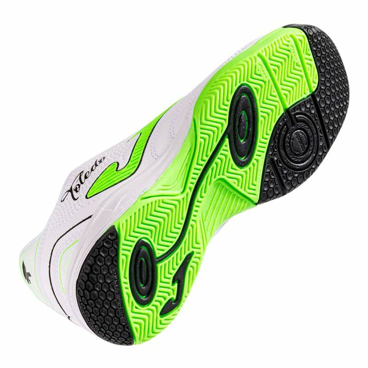 Zapatillas de Fútbol Sala para Adultos Joma Sport Top Flex Plus Men 2502 Blanco