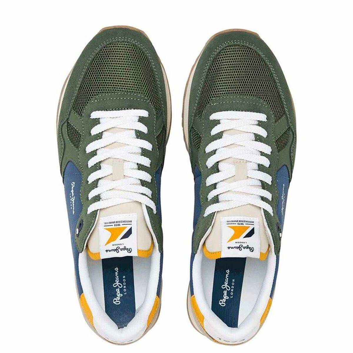 Zapatillas Deportivas Hombre Pepe Jeans Brit Camp Verde