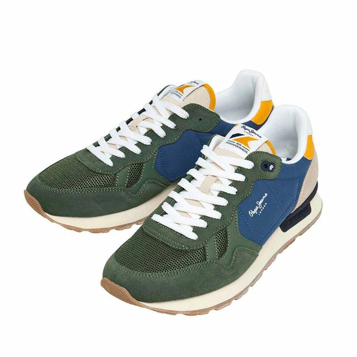 Zapatillas Deportivas Hombre Pepe Jeans Brit Camp Verde