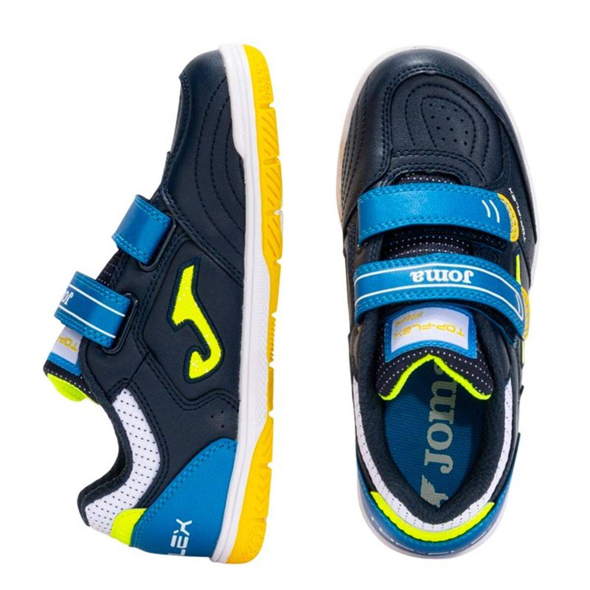 Zapatillas de Fútbol Sala para Niños Joma Sport Top Flex 2503 Azul oscuro