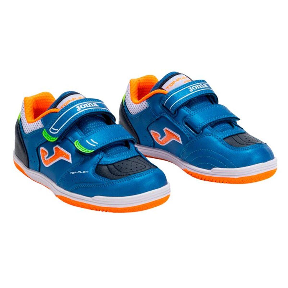 Zapatillas de Fútbol Sala para Niños Joma Sport Top Flex 2504 Azul