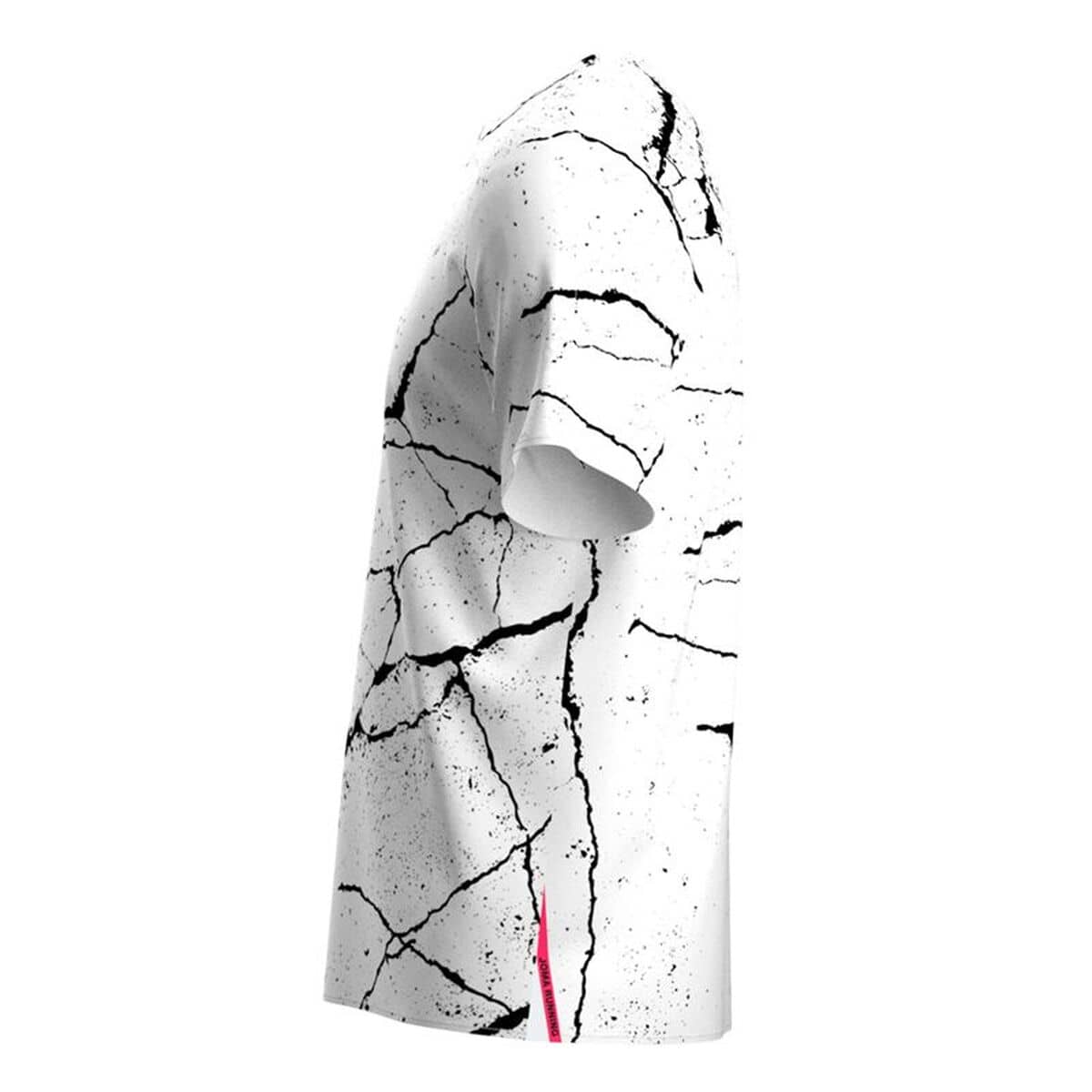 Camiseta de Manga Corta Hombre Joma Sport R-Night Pro Blanco Negro