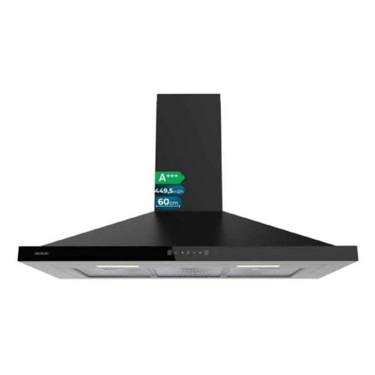 Campana Convencional Cecotec Flux PT 904400 Negro