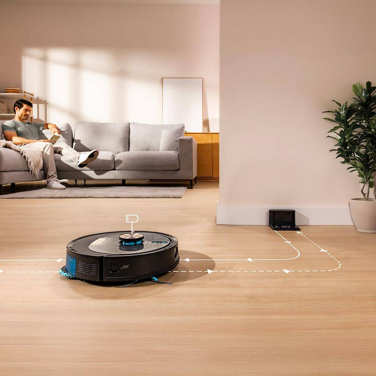 Robot Aspirador Cecotec M100 Spin AI