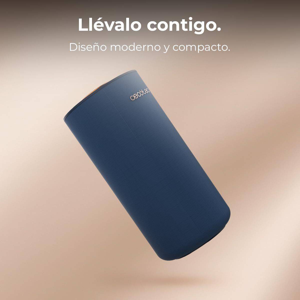 Cecotec Humidificador PureAroma 3000 10L Azul, 10W, Bluetooth, LED, Aromaterapia, Altavoz