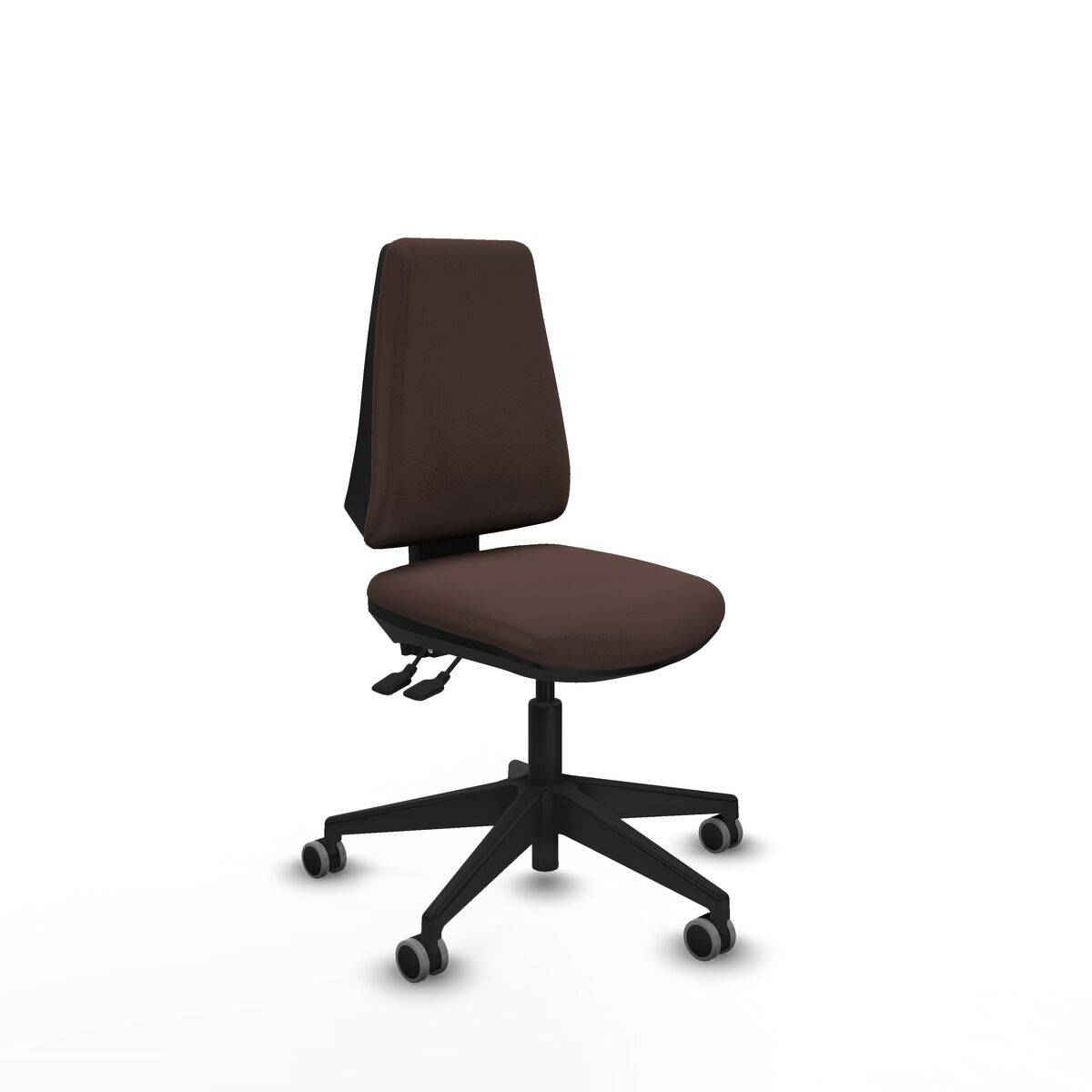 Silla de Oficina Elche AS Piqueras y Crespo B00066G Marrón oscuro