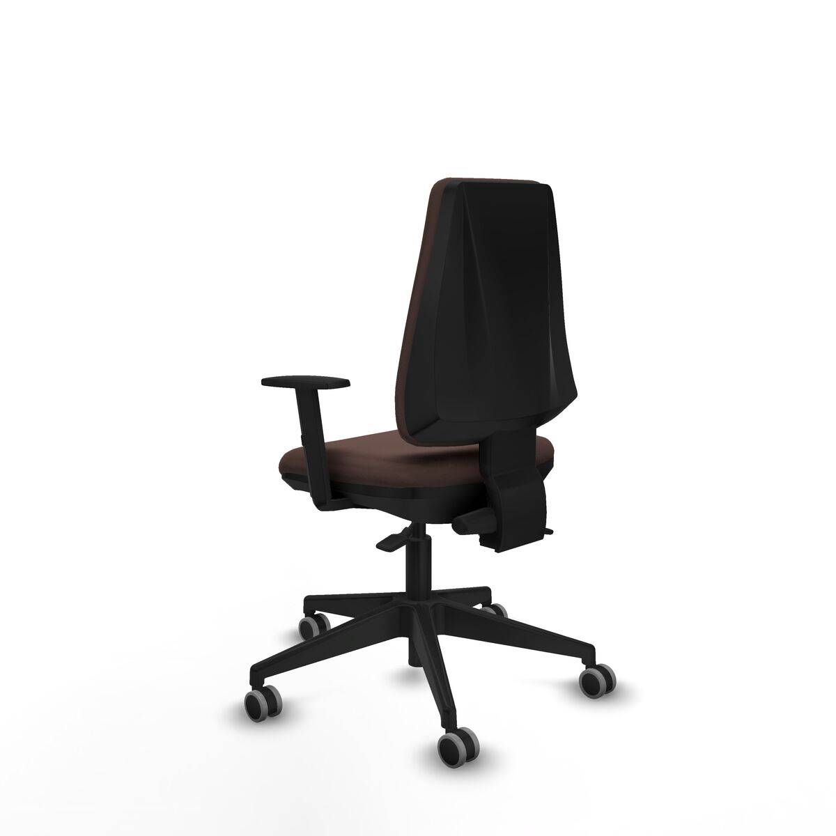 Silla de Oficina Elche AS Piqueras y Crespo B1D066G Marrón oscuro