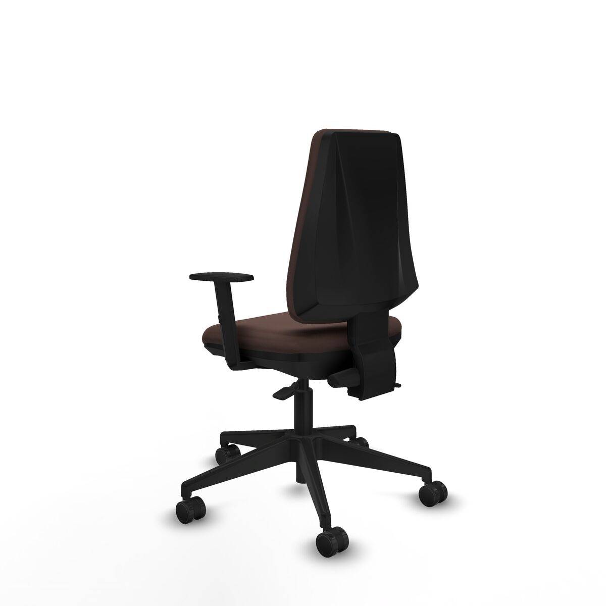 Silla de Oficina Elche AS Piqueras y Crespo B1D066N Marrón oscuro