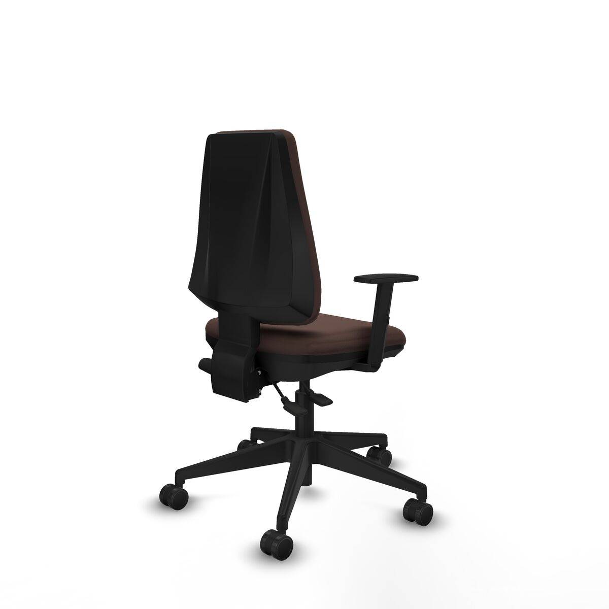 Silla de Oficina Elche AS Piqueras y Crespo B1D066N Marrón oscuro