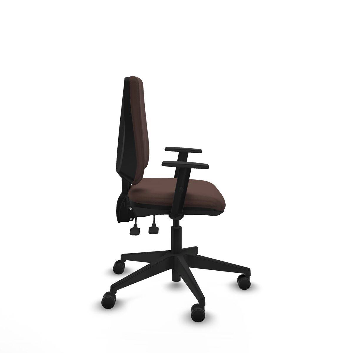 Silla de Oficina Elche AS Piqueras y Crespo B1D066N Marrón oscuro