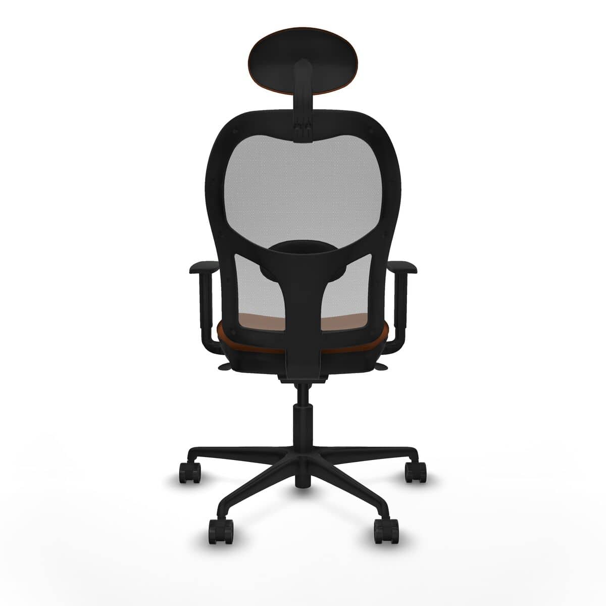 Silla de Oficina Piqueras y Crespo 1D036N1 Marrón Gris