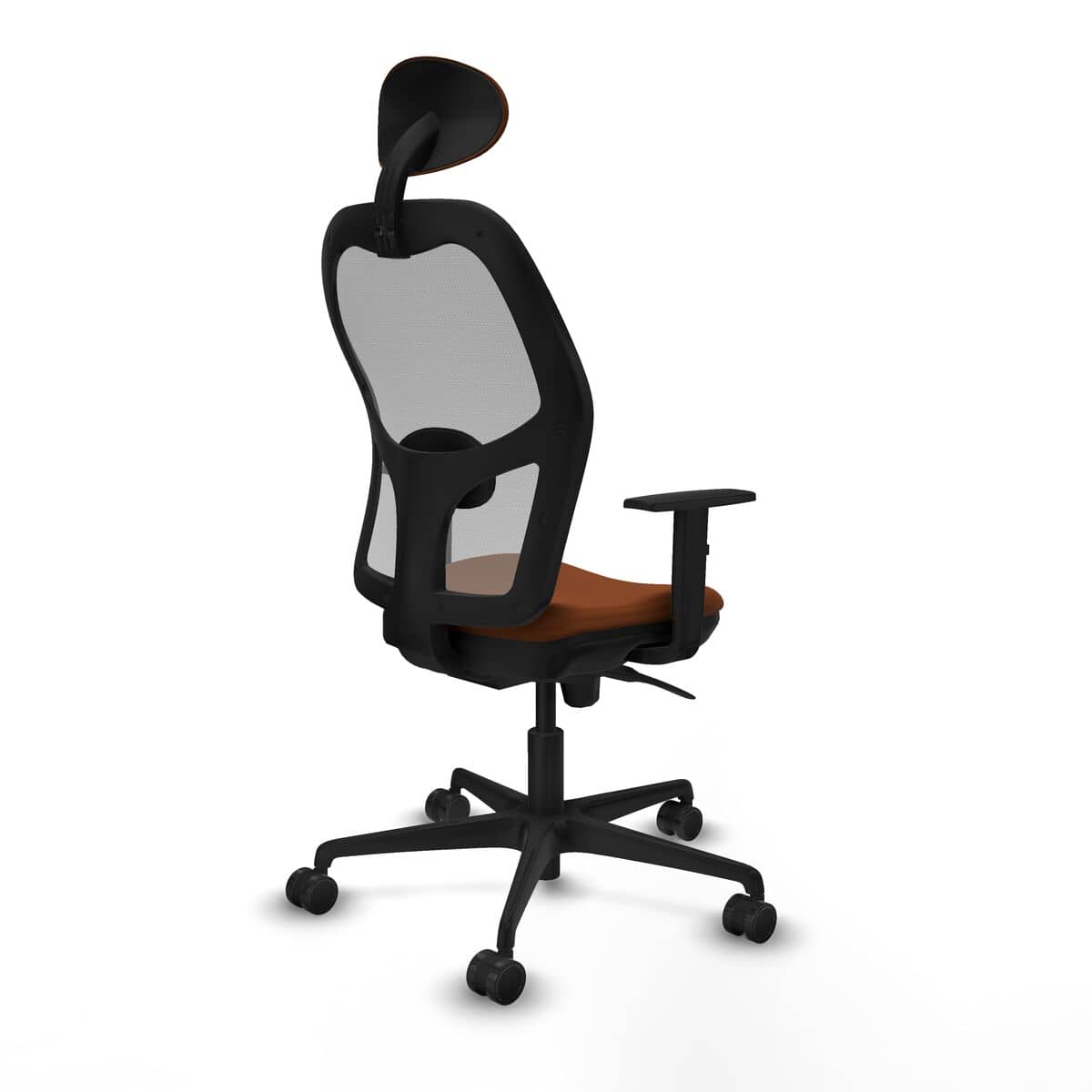 Silla de Oficina Piqueras y Crespo 1D036N1 Marrón Gris