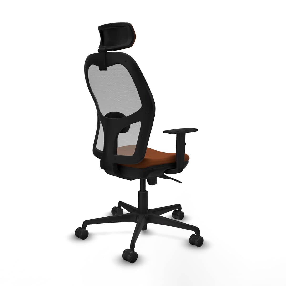 Silla de Oficina Piqueras y Crespo 1D036N2 Marrón Gris