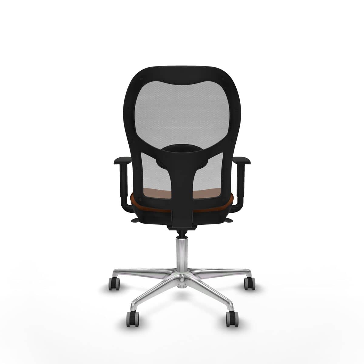 Silla de Oficina Piqueras y Crespo 1D086G0 Marrón Gris