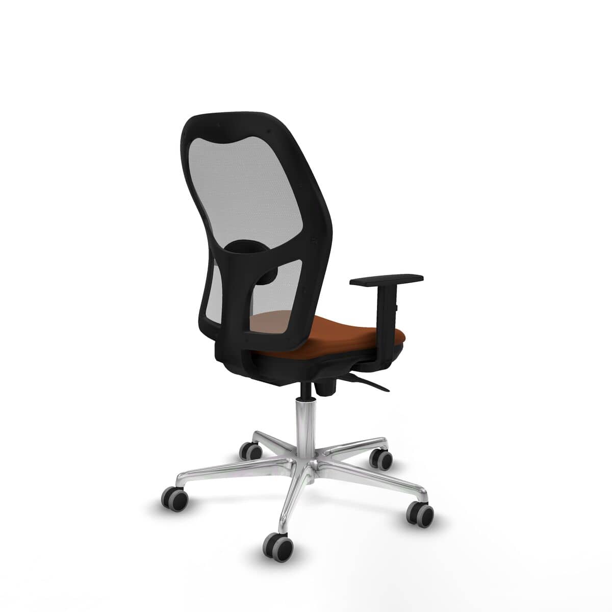 Silla de Oficina Piqueras y Crespo 1D086G0 Marrón Gris