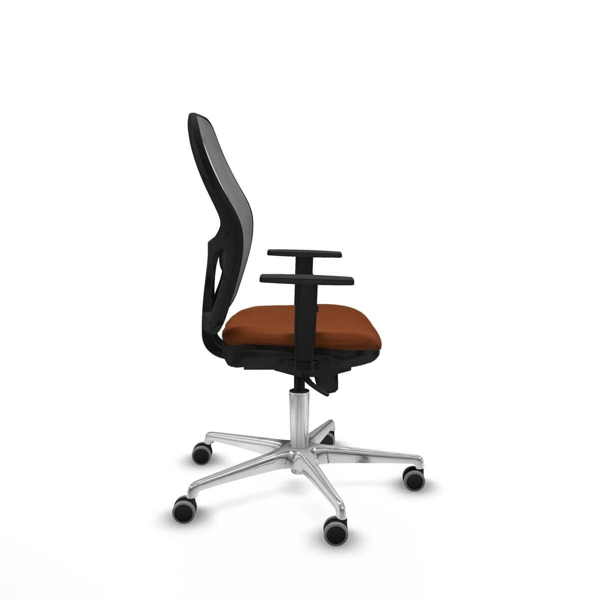 Silla de Oficina Piqueras y Crespo 1D086G0 Marrón Gris