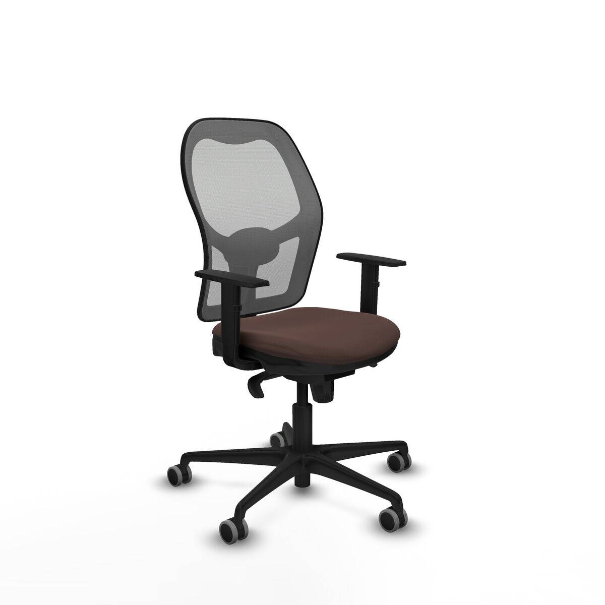 Silla de Oficina Piqueras y Crespo 1D036G0 Gris Marrón oscuro