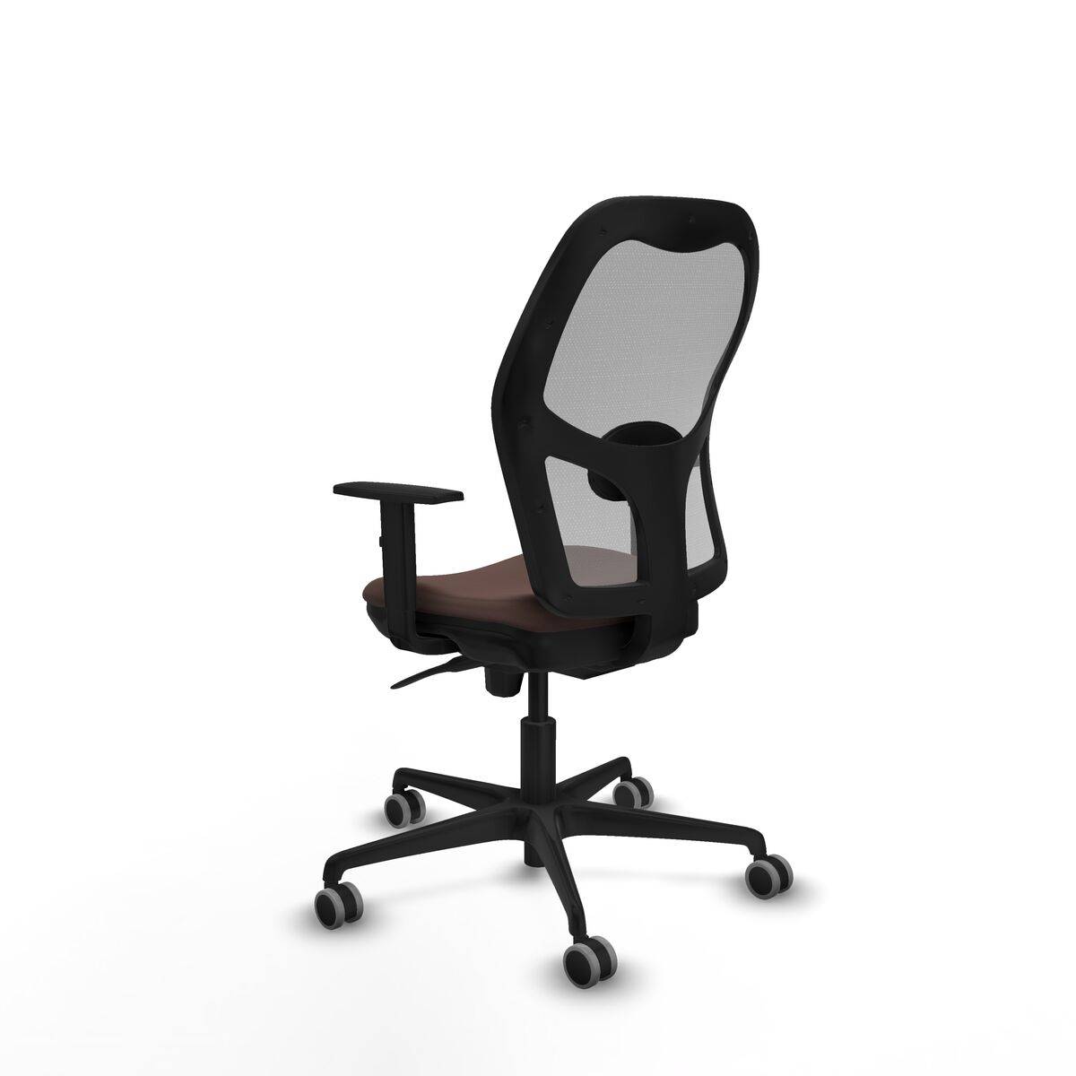 Silla de Oficina Piqueras y Crespo 1D036G0 Gris Marrón oscuro