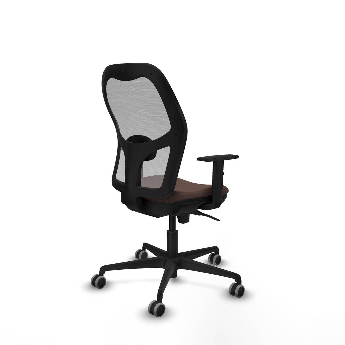 Silla de Oficina Piqueras y Crespo 1D036G0 Gris Marrón oscuro