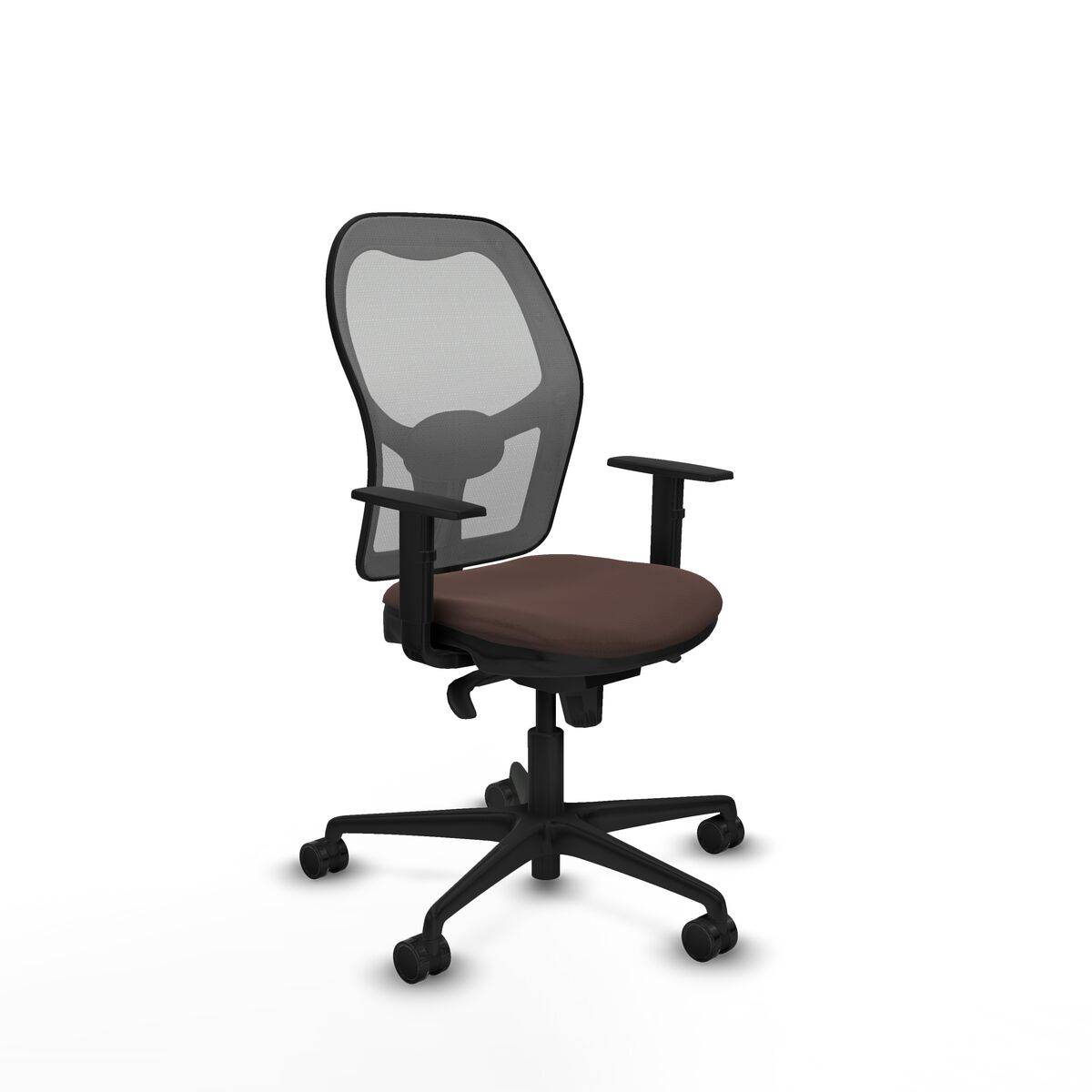 Silla de Oficina Piqueras y Crespo 1D036N0 Gris Marrón oscuro