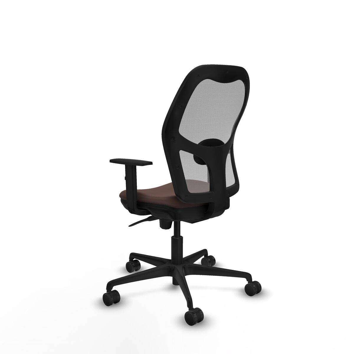 Silla de Oficina Piqueras y Crespo 1D036N0 Gris Marrón oscuro