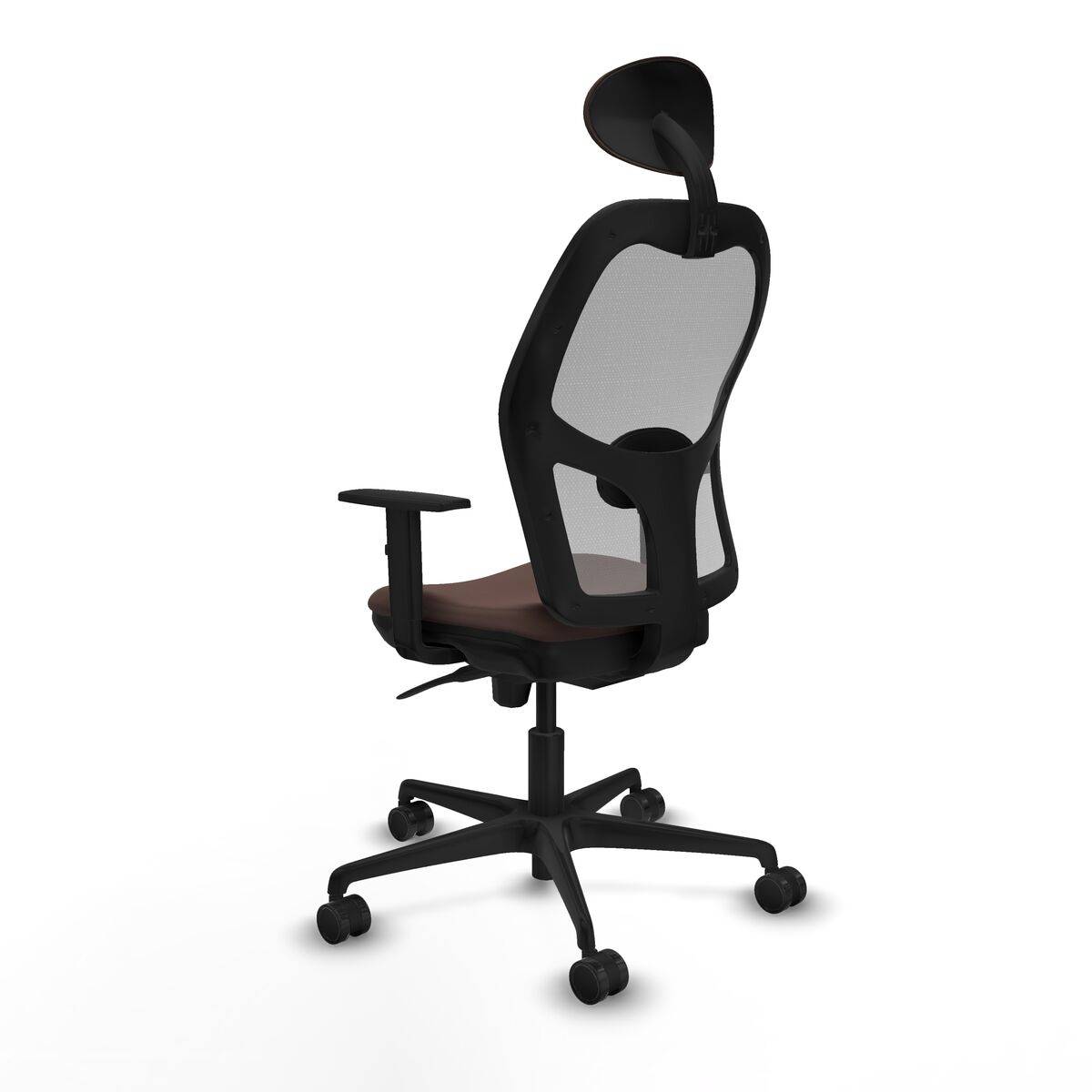 Silla de Oficina Piqueras y Crespo 1D036N1 Gris Marrón oscuro
