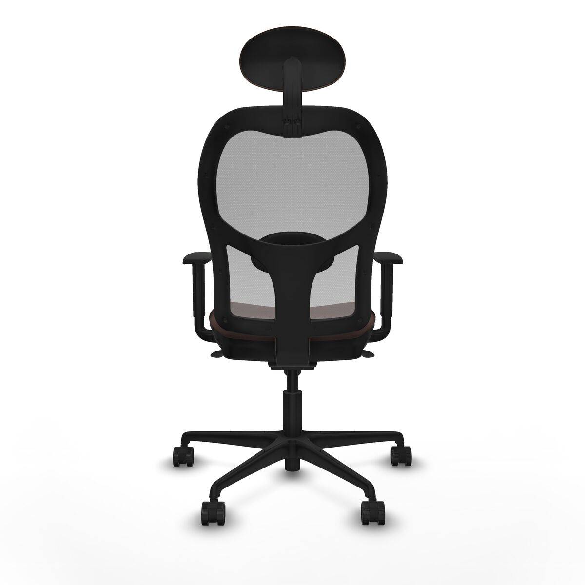 Silla de Oficina Piqueras y Crespo 1D036N1 Gris Marrón oscuro