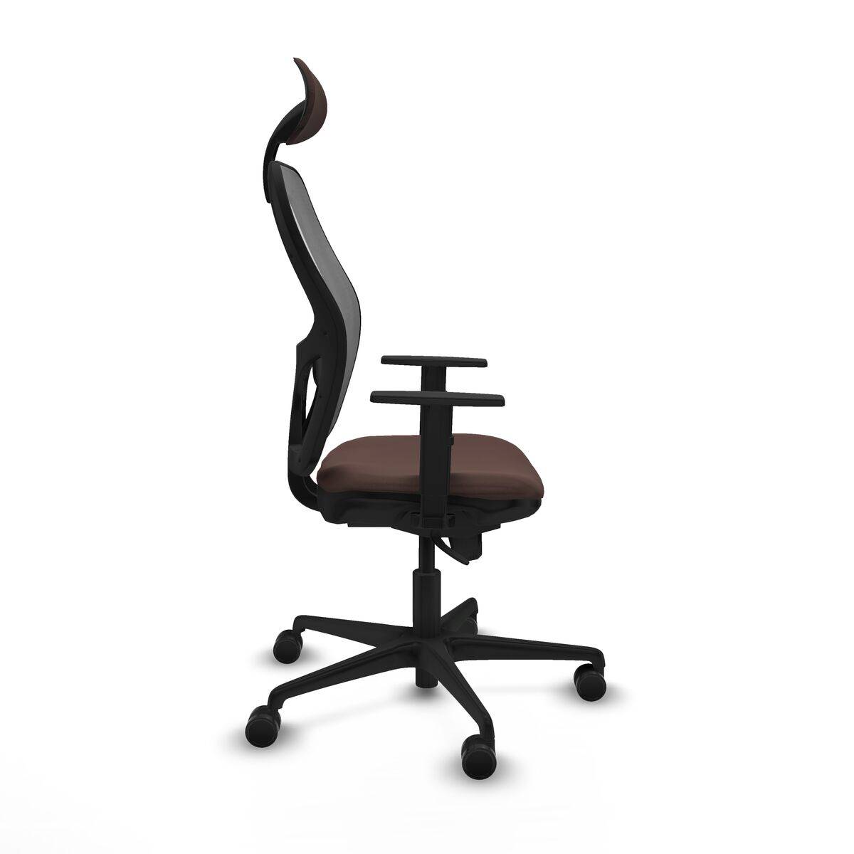 Silla de Oficina Piqueras y Crespo 1D036N1 Gris Marrón oscuro