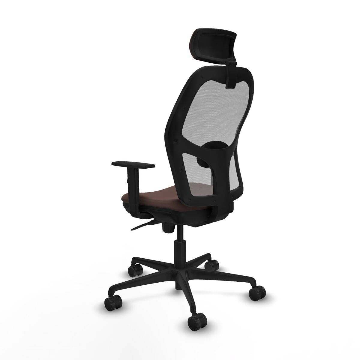 Silla de Oficina Piqueras y Crespo 1D036N2 Gris Marrón oscuro