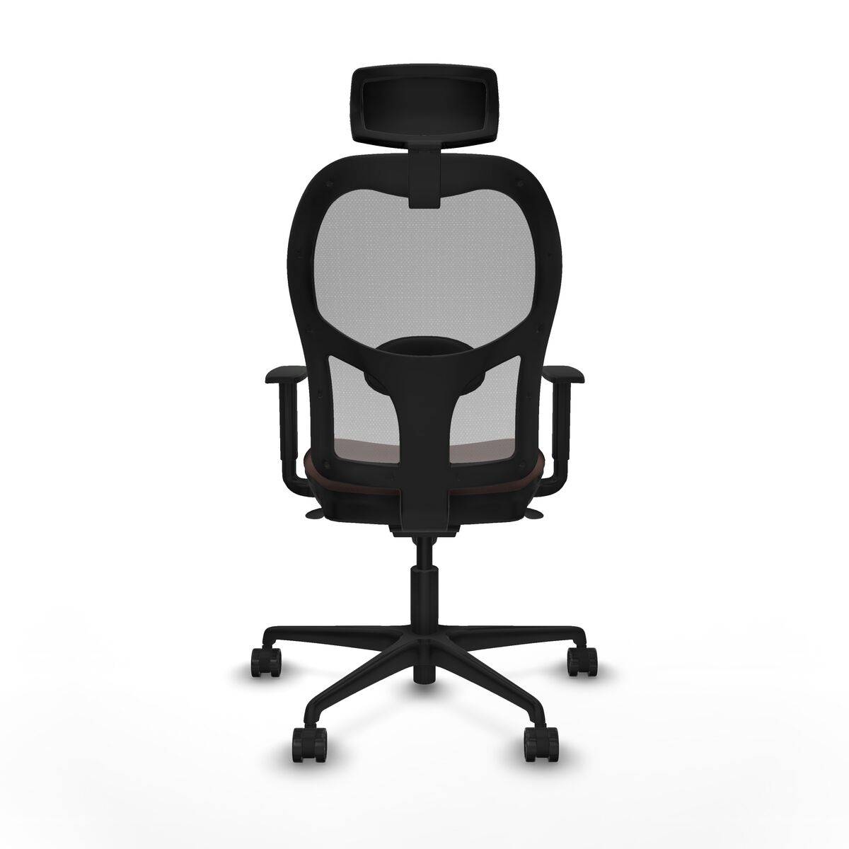 Silla de Oficina Piqueras y Crespo 1D036N2 Gris Marrón oscuro