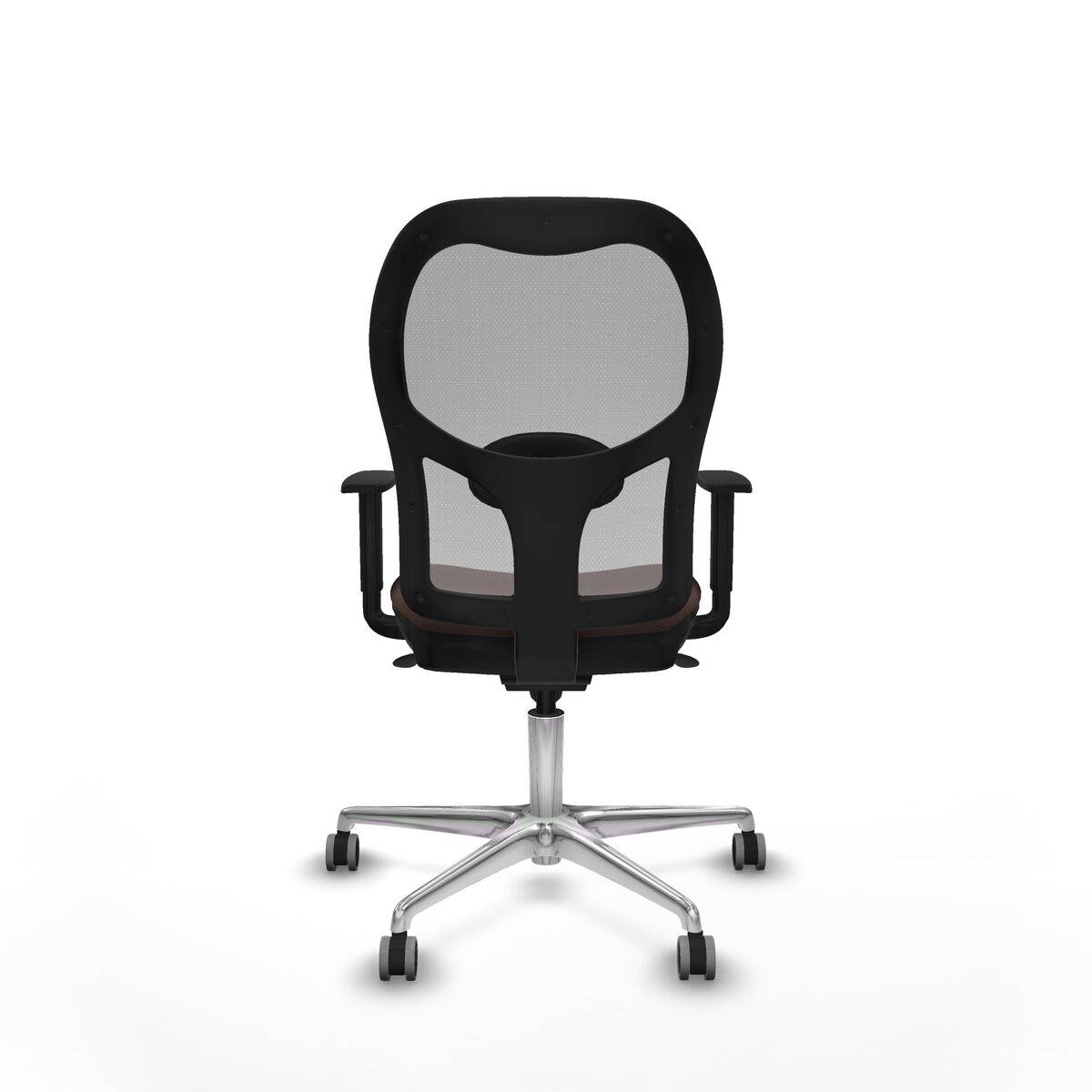 Silla de Oficina Piqueras y Crespo 1D086G0 Gris Marrón oscuro