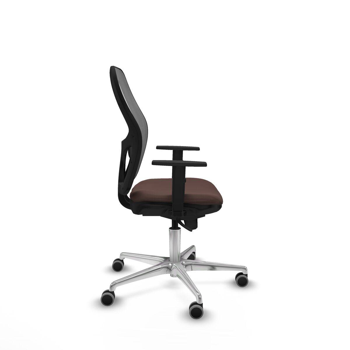 Silla de Oficina Piqueras y Crespo 1D086G0 Gris Marrón oscuro