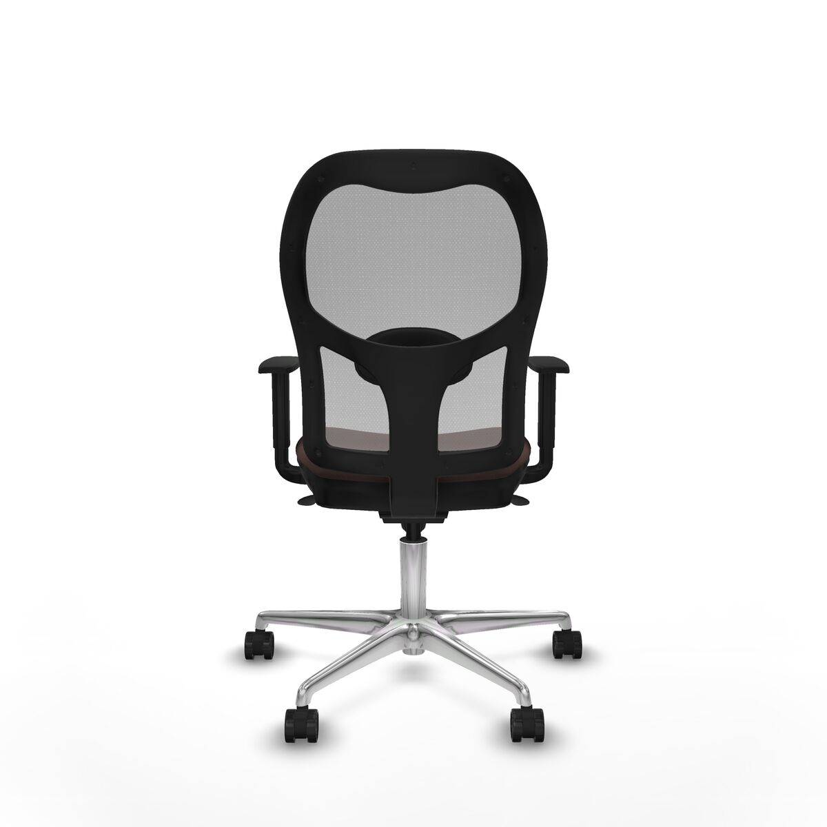 Silla de Oficina Piqueras y Crespo 1D086N0 Gris Marrón oscuro