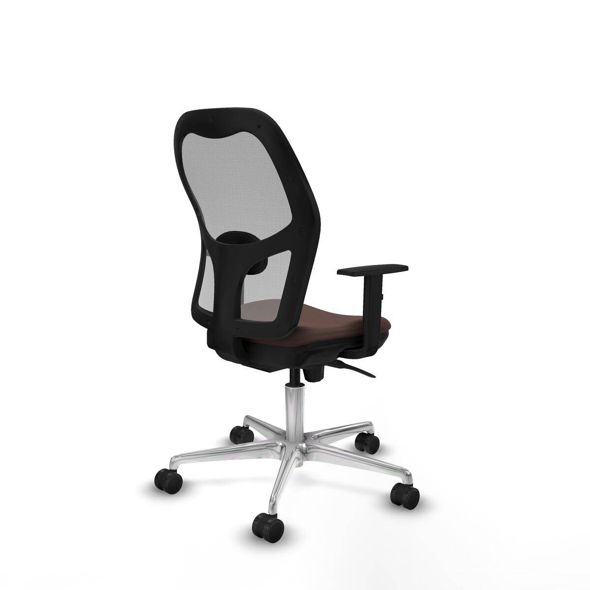 Silla de Oficina Piqueras y Crespo 1D086N0 Gris Marrón oscuro
