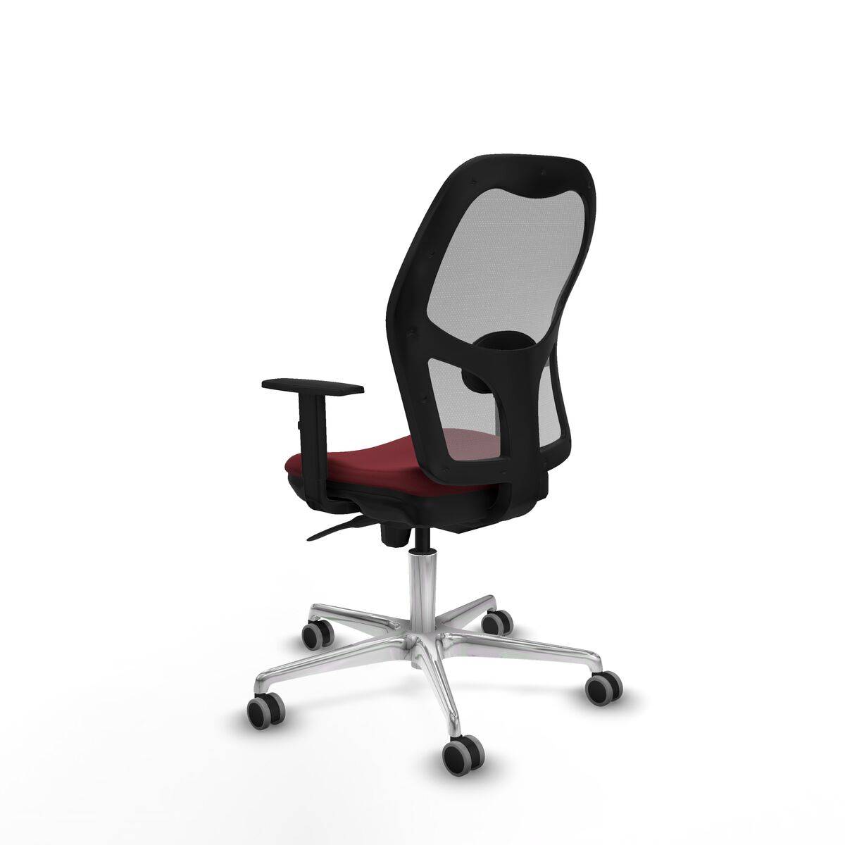 Silla de Oficina Piqueras y Crespo 1D086G0 Granate