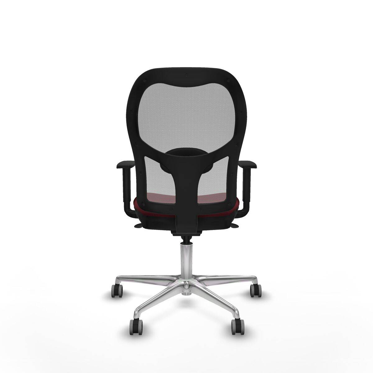 Silla de Oficina Piqueras y Crespo 1D086G0 Granate