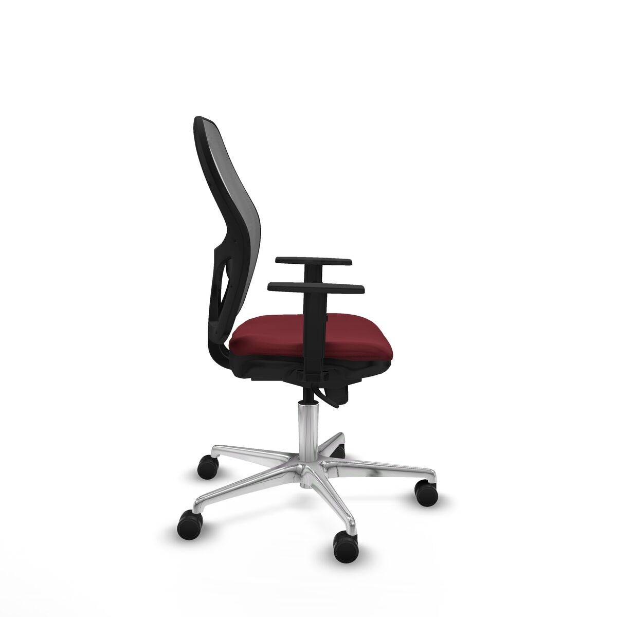 Silla de Oficina Piqueras y Crespo 1D086N0 Granate