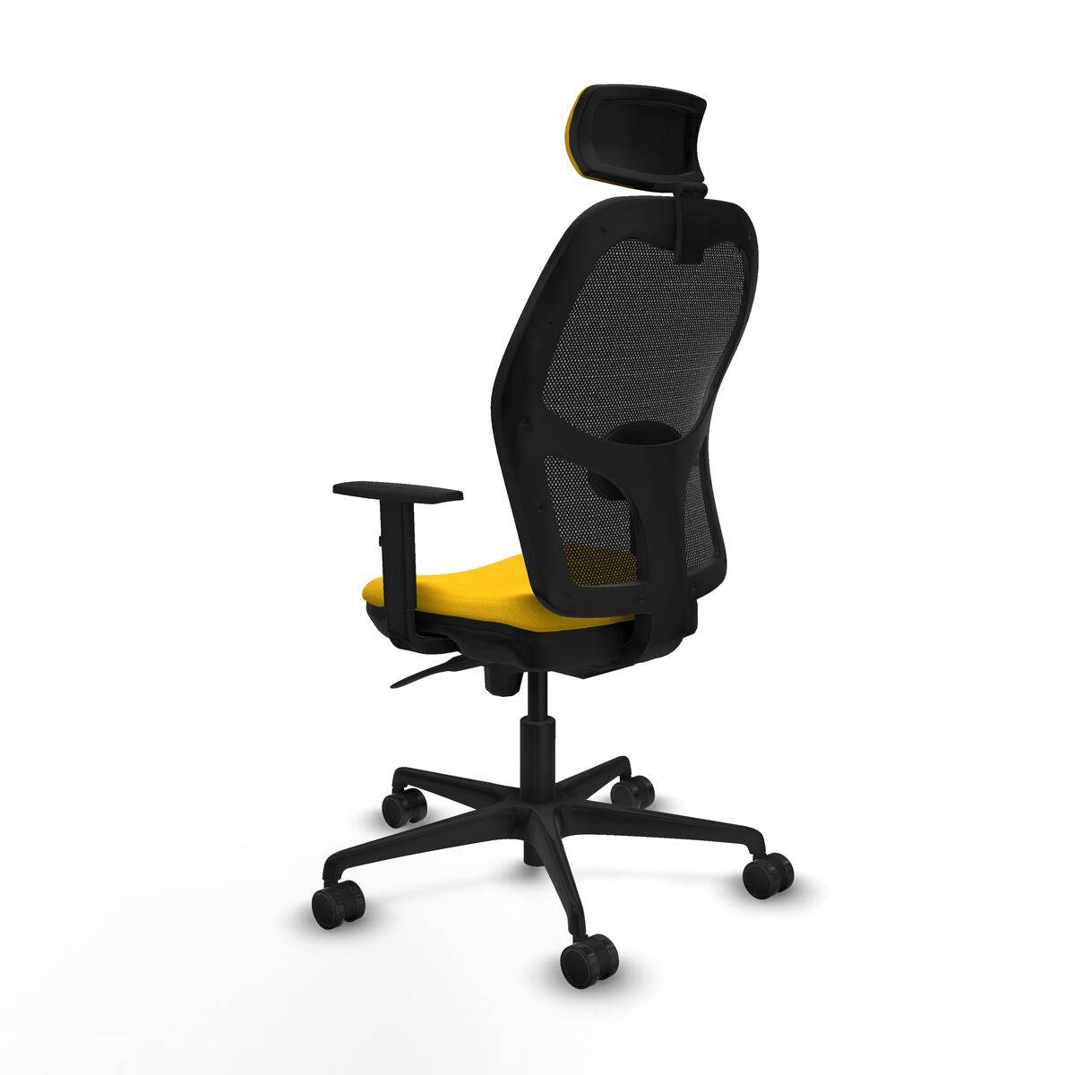 Silla de Oficina Piqueras y Crespo 1D036N2 Amarillo