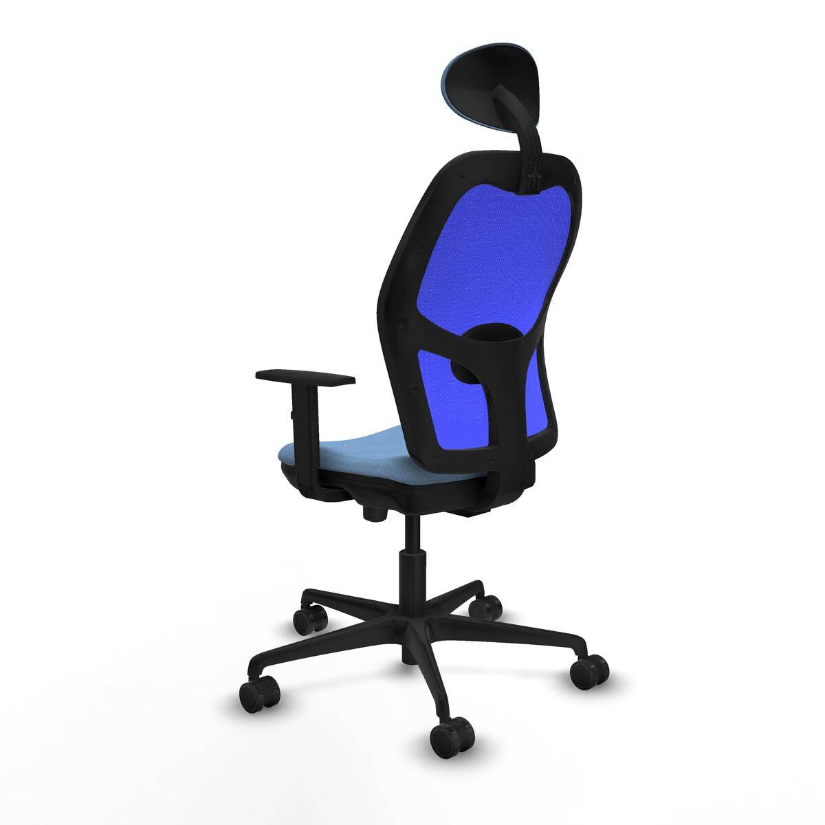 Silla de Oficina con Cabecero Jorquera Piqueras y Crespo 1D036N1 Azul cielo