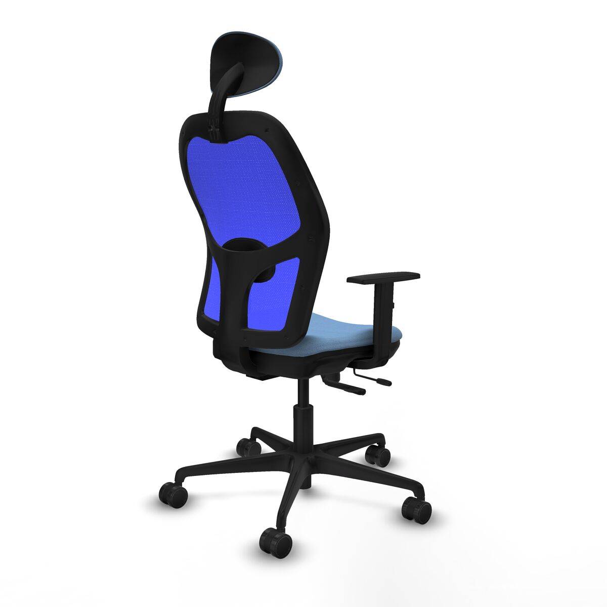 Silla de Oficina con Cabecero Jorquera Piqueras y Crespo 1D036N1 Azul cielo