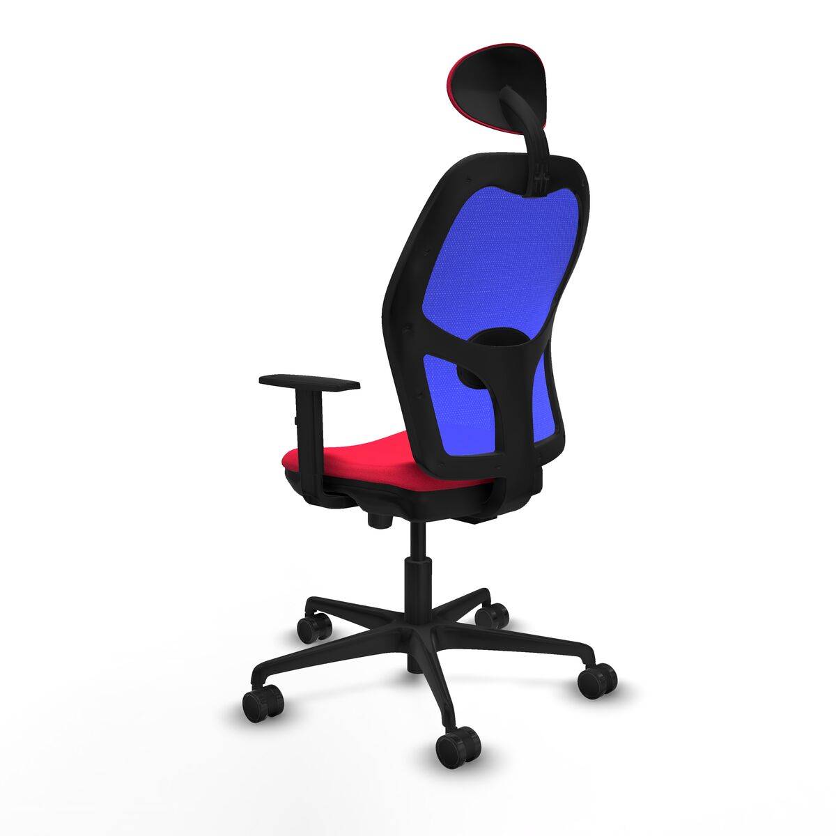 Silla de Oficina con Cabecero Jorquera Piqueras y Crespo 1D036N1 Rojo