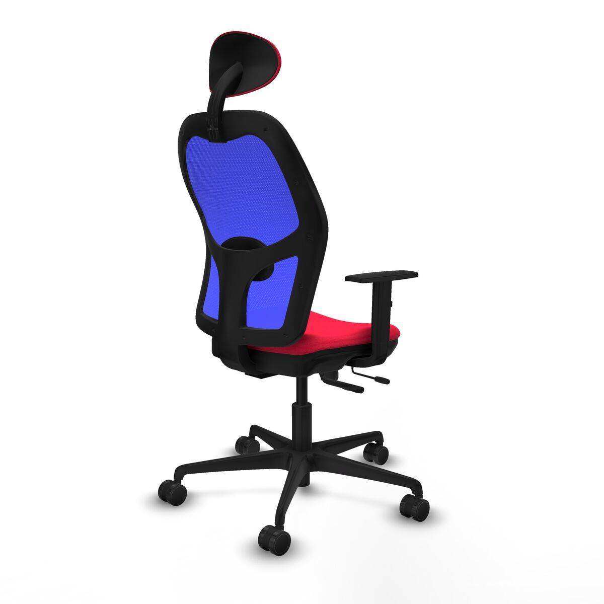 Silla de Oficina con Cabecero Jorquera Piqueras y Crespo 1D036N1 Rojo