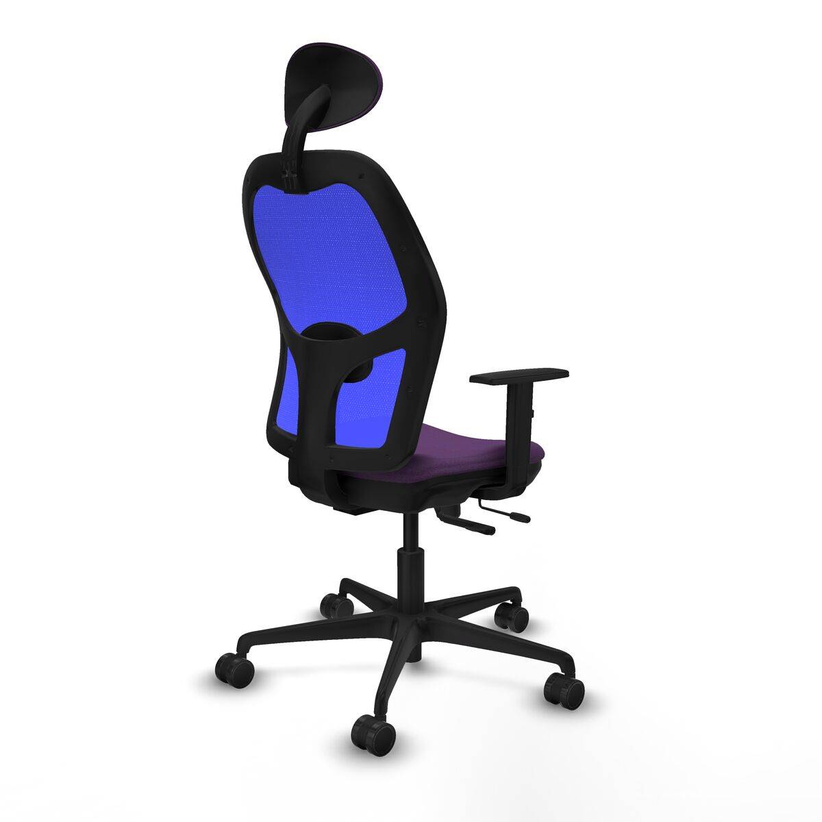 Silla de Oficina con Cabecero Jorquera Piqueras y Crespo 1D036N1 Morado