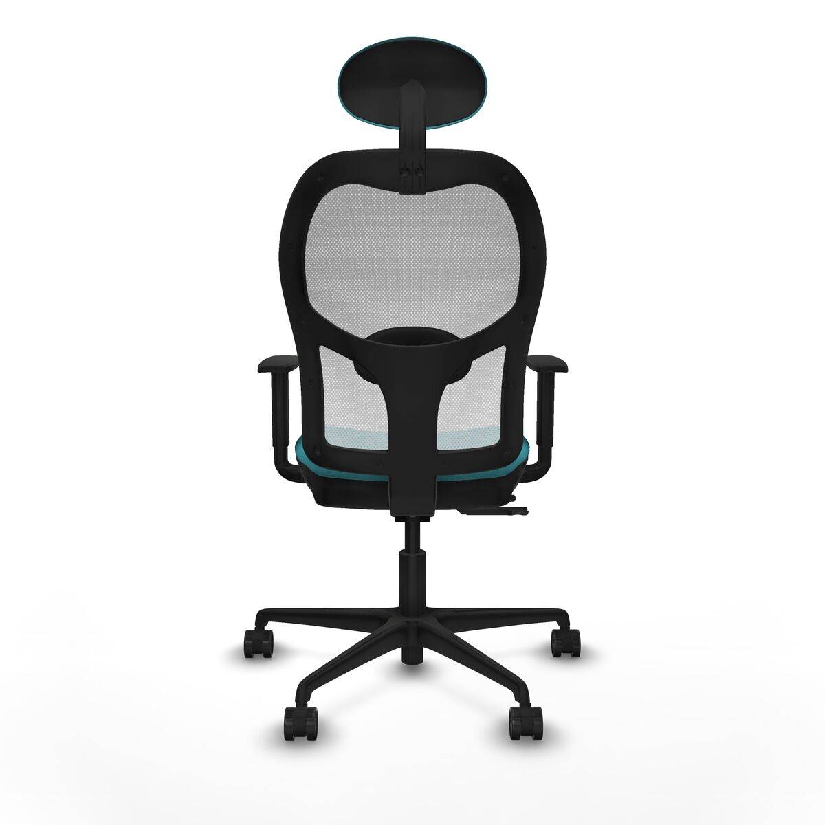 Silla de Oficina con Cabecero Jorquera Piqueras y Crespo 1D036N1 Turquesa