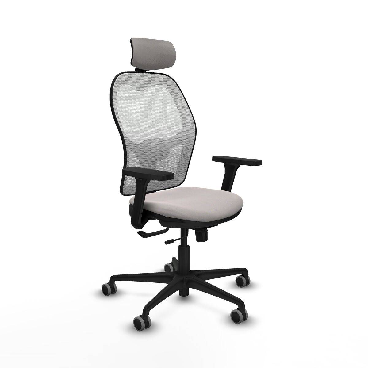 Silla de Oficina con Cabecero Jorquera Piqueras y Crespo 3D036G2 Blanco